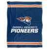 Carroll University Blanket, 60"x80" Primary Logo Silky Touch Super Soft Throw Blanket view 2