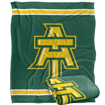 Arkansas Tech University Blanket, 60"x80" Primary Logo Stripes Silky Touch Super Soft Throw Blanket
