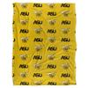 Alabama State University Blanket, 60"x80" Logo Pattern Silky Touch Super Soft Throw Blanket view 2