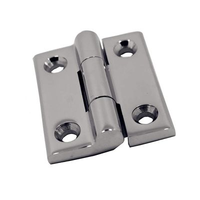Hinge, 2 Pcs, 60mm 304 Stainless Steel Door s with 4 Holes Marine Boat Yacht Accessories Square Butt for Boats and Awning