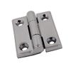 Hinge, 2 Pcs, 60mm 304 Stainless Steel Door s with 4 Holes Marine Boat Yacht Accessories Square Butt for Boats and Awning view 1