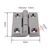 Hinge, 2 Pcs, 60mm 304 Stainless Steel Door s with 4 Holes Marine Boat Yacht Accessories Square Butt for Boats and Awning view 2
