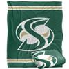 Sacramento State University Blanket, 60"x80" Primary Logo Stripes Silky Touch Super Soft Throw Blanket view 1