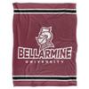 Bellarmine University Blanket, 60"x80" Primary Logo Stripes Silky Touch Super Soft Throw Blanket view 2
