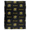 Wichita State University Blanket, 60"x80" Logo Pattern Silky Touch Super Soft Throw Blanket view 2