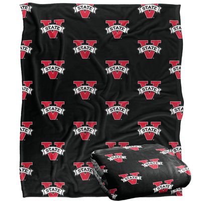 Valdosta State University Blanket, 60"x80" Logo Pattern Silky Touch Super Soft Throw Blanket