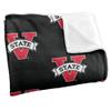 Valdosta State University Blanket, 60"x80" Logo Pattern Silky Touch Super Soft Throw Blanket view 3