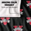 Valdosta State University Blanket, 60"x80" Logo Pattern Silky Touch Super Soft Throw Blanket view 4