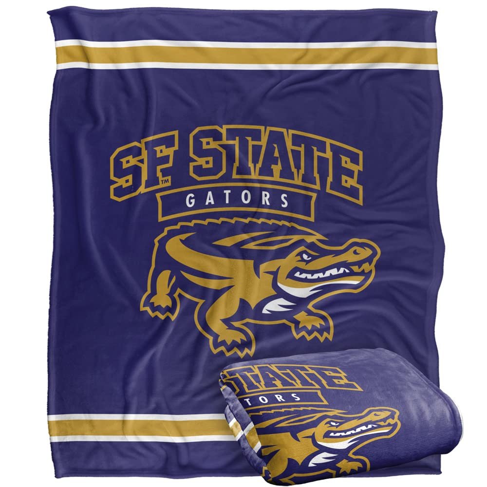 San Francisco State University Blanket, 60"x80" Primary Logo Silky Touch Super Soft Throw Blanket