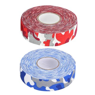 BRIGHTFUFU 2pcs Professional Hockey Bands Wear-Resistant Portable Grip Tape for Ice Hockey Sports Moisture-Removing Cloth Reusable for Athletes