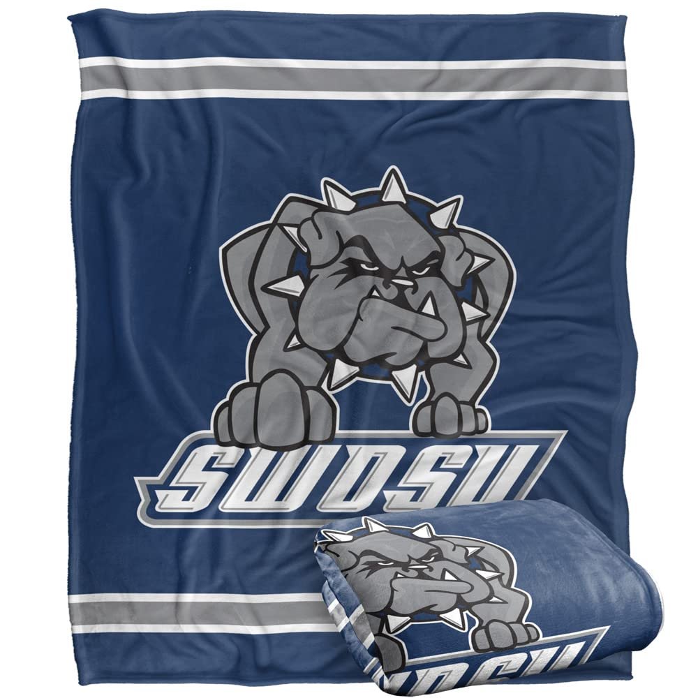 Southwestern Oklahoma State University Blanket, 60"x80" Primary Logo Silky Touch Super Soft Throw Blanket