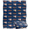 Carroll University Blanket, 60"x80" Logo Pattern Silky Touch Super Soft Throw Blanket