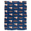 Carroll University Blanket, 60"x80" Logo Pattern Silky Touch Super Soft Throw Blanket view 2