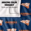 Carroll University Blanket, 60"x80" Logo Pattern Silky Touch Super Soft Throw Blanket view 4
