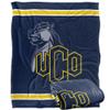 University of Central Oklahoma Blanket, 60"x80" Primary Logo Stripes Silky Touch Super Soft Throw Blanket view 1
