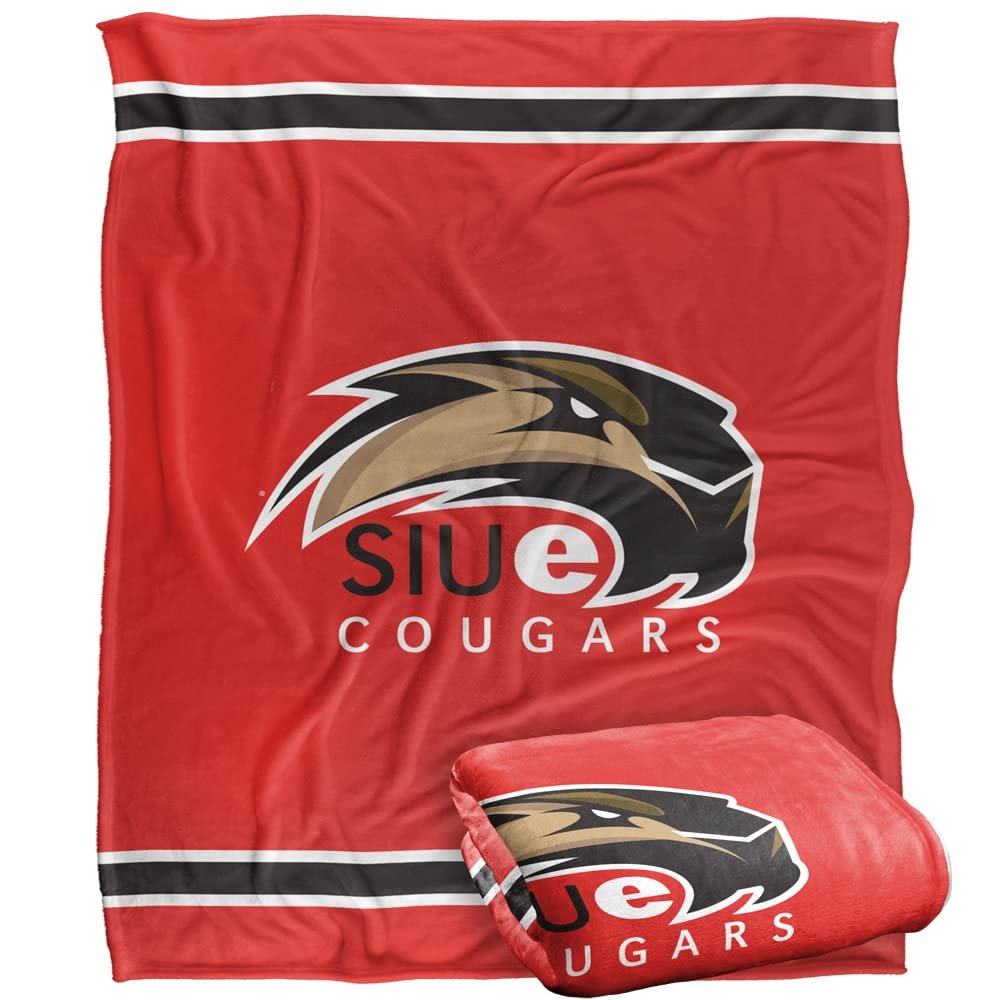 Southern Illinois University Edwardsville Blanket, 60"x80" Primary Logo Silky Touch Super Soft Throw Blanket