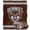 St. Bonaventure University Blanket, 60"x80" Primary Logo Stripes Silky Touch Super Soft Throw Blanket view 1