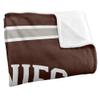 St. Bonaventure University Blanket, 60"x80" Primary Logo Stripes Silky Touch Super Soft Throw Blanket view 3