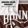 St. Bonaventure University Blanket, 60"x80" Primary Logo Stripes Silky Touch Super Soft Throw Blanket view 4