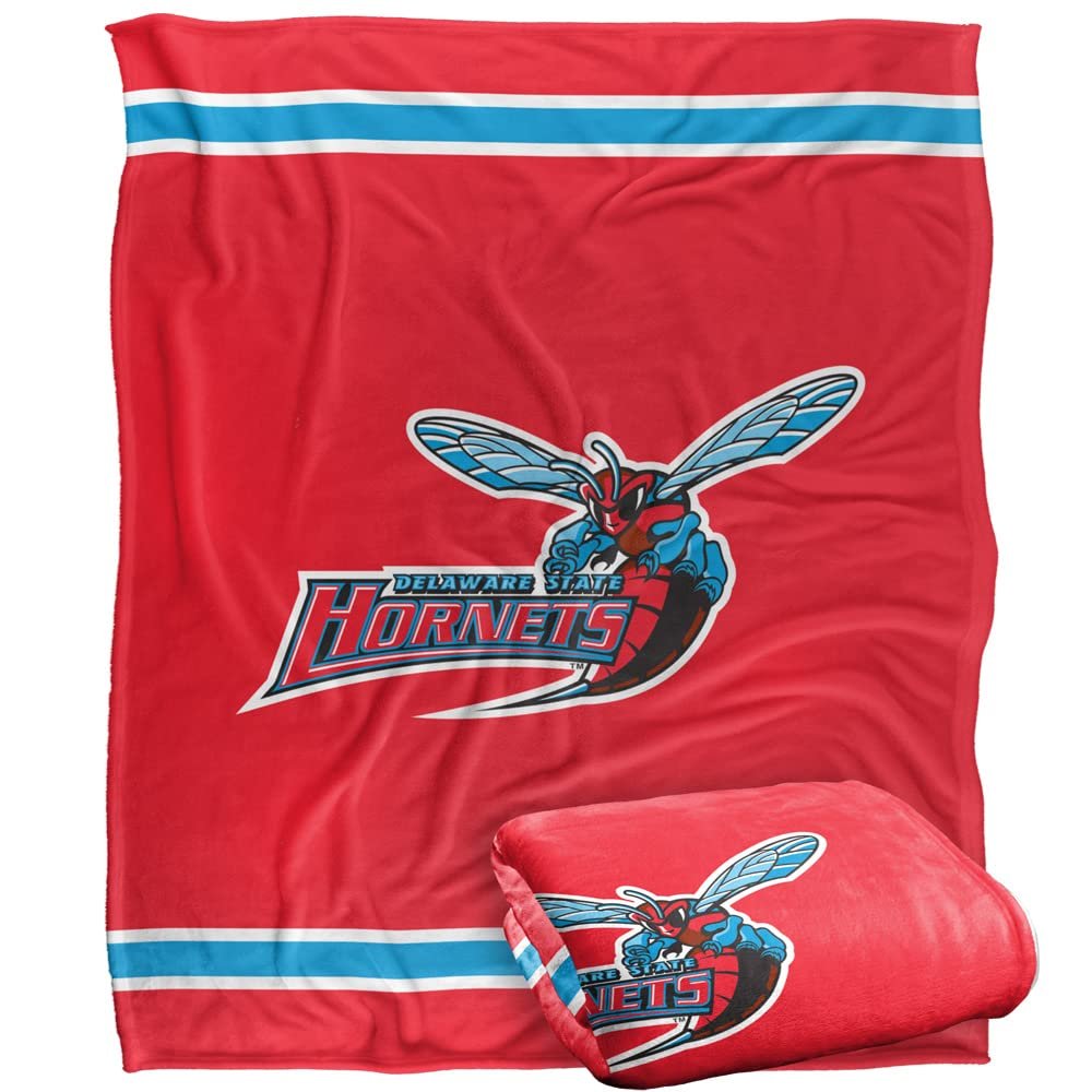 Delaware State University Blanket, 60"x80" Primary Logo Silky Touch Super Soft Throw Blanket