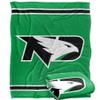 University of North Dakota Blanket, 60"x80" Primary Logo Stripes Silky Touch Super Soft Throw Blanket view 1