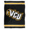 Virginia Commonwealth University Blanket, 60"x80" Primary Logo Stripes Silky Touch Super Soft Throw Blanket view 2