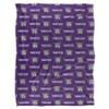 Weber State University Blanket, 60"x80" Logo Pattern Silky Touch Super Soft Throw Blanket view 2