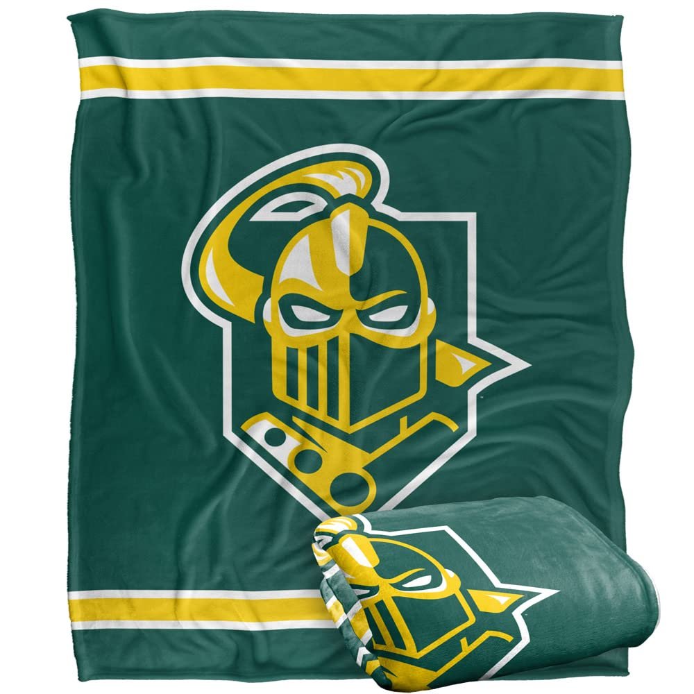 Clarkson University Blanket, 60"x80" Primary Logo Stripes Silky Touch Super Soft Throw Blanket