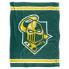 Clarkson University Blanket, 60"x80" Primary Logo Stripes Silky Touch Super Soft Throw Blanket view 2