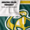 Clarkson University Blanket, 60"x80" Primary Logo Stripes Silky Touch Super Soft Throw Blanket view 4
