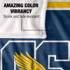 Coppin University Blanket, 60"x80" Primary Logo Stripes Silky Touch Super Soft Throw Blanket view 4