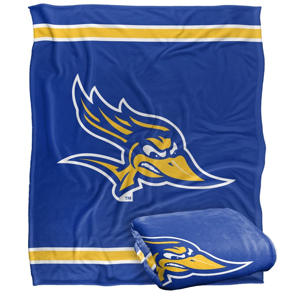 California State University Bakersfield Blanket, 60"x80" Primary Logo Stripes Silky Touch Super Soft Throw Blanket