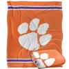 Clemson University Blanket, 60"x80" Primary Logo Silky Touch Super Soft Throw Blanket view 1