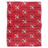 Northeastern University Blanket, 60"x80" Logo Pattern Silky Touch Super Soft Throw Blanket view 2