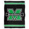 Marshall University Blanket, 60"x80" Primary Logo Silky Touch Super Soft Throw Blanket view 2