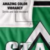 Delta State University Blanket, 60"x80" Primary Logo Stripes Silky Touch Super Soft Throw Blanket view 4