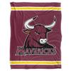 Colorado Mesa University Blanket, 60"x80" Primary Logo Stripes Silky Touch Super Soft Throw Blanket view 2