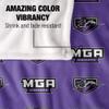 Middle Georgia State University Blanket, 60"x80" Logo Pattern Silky Touch Super Soft Throw Blanket view 4