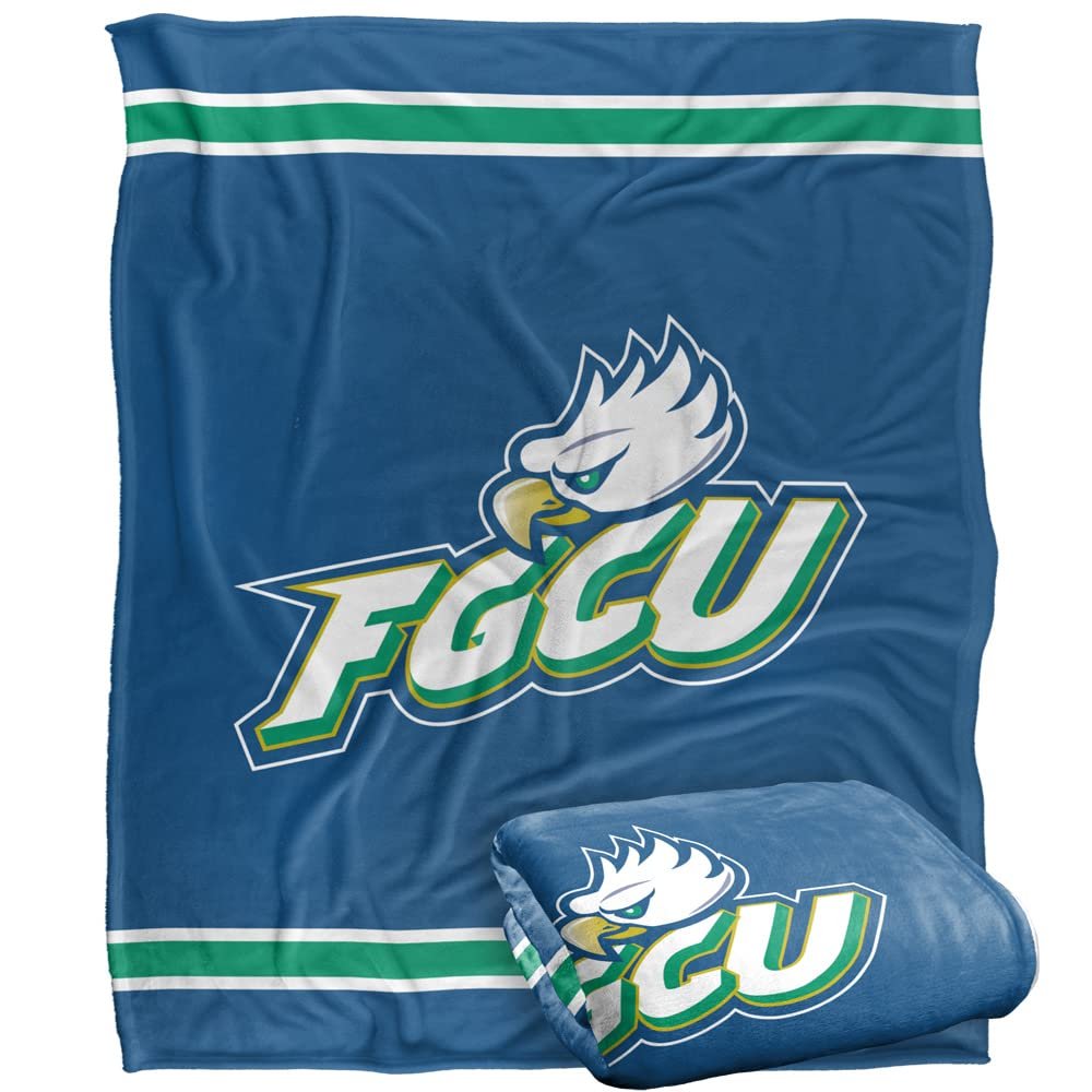 Florida Gulf Coast University Blanket, 60"x80" Primary Logo Silky Touch Super Soft Throw Blanket