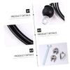 BESPORTBLE 1set Steel Wire Rope Cable for Home Gym Equipment Accessories Multi-Functional Fitness Tool for Arm and Biceps Training Includes Clamps and Wrench view 3