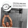 BESPORTBLE 1set Steel Wire Rope Cable for Home Gym Equipment Accessories Multi-Functional Fitness Tool for Arm and Biceps Training Includes Clamps and Wrench view 4