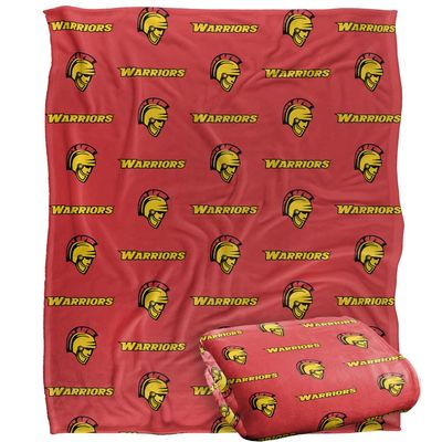 California State University Stanislaus Blanket, 60"x80" Logo Pattern Silky Touch Super Soft Throw Blanket