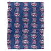 University of Detroit Mercy Blanket, 60"x80" Logo Pattern Silky Touch Super Soft Throw Blanket view 2
