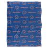 Boise State University Blanket, 60"x80" Logo Pattern Silky Touch Super Soft Throw Blanket view 2
