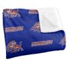 Savannah State University Blanket, 60"x80" Logo Pattern Silky Touch Super Soft Throw Blanket view 3