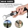EBIEFLY Split Ring Pliers for Fishing Hook Remover Multitool Fishing Pliers with Sheath Saltwater and Freshwater Fish Lip Gripper Gifts for Fisherman view 2