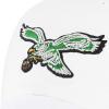 47 Men's White Philadelphia Eagles Gridiron Classics Clean Up Adjustable Hat view 3