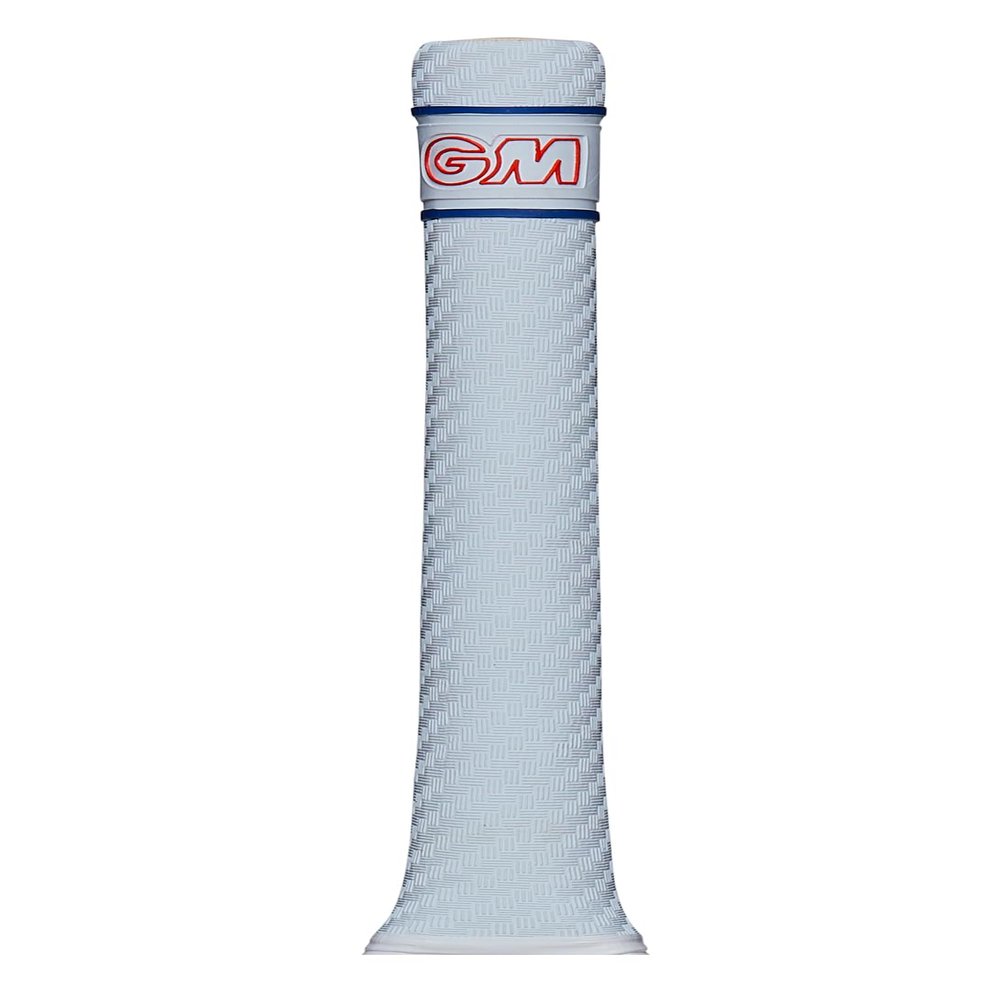 Gunn & Moore GM Cricket Bat Grips | Fuze | Premium Rubber | Suitable for Virtually All Bats | Full Size - 12 Inches | 12 Pack | Mana White, Blue & Red