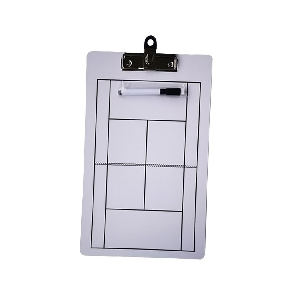 B Baosity Tennis Coaching Boards Strategy Tactic Clipboard Professional 35x22cm Display Board Game Game Plan Demonstration Tactic Board