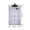 B Baosity Tennis Coaching Boards Strategy Tactic Clipboard Professional 35x22cm Display Board Game Game Plan Demonstration Tactic Board view 2